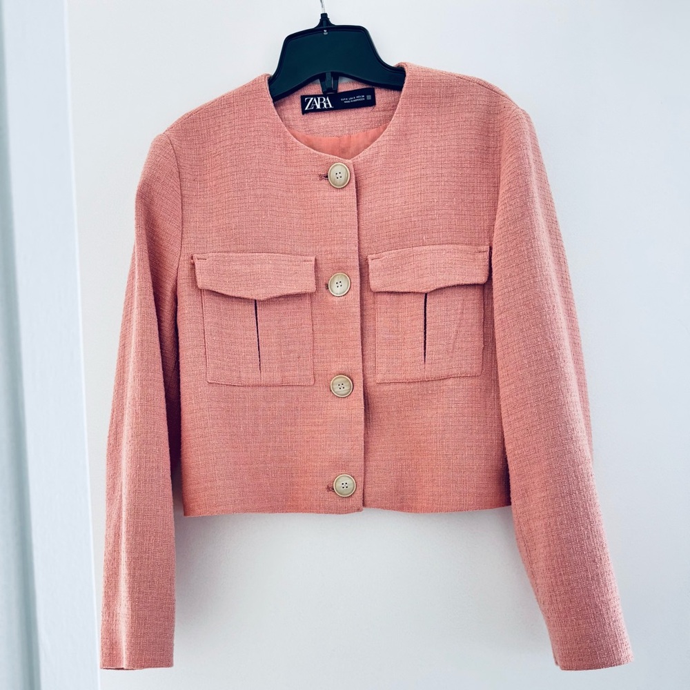 Zara Cropped Jacket